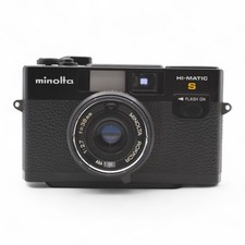 Minolta Hi-Matic S fotocamera fotocamera mirino fotocamera - ottica Rokkor 2,7 38 mm