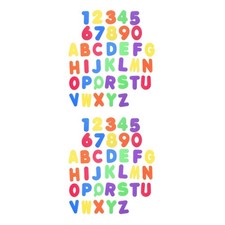  2 Set Adesivi Alfabeto