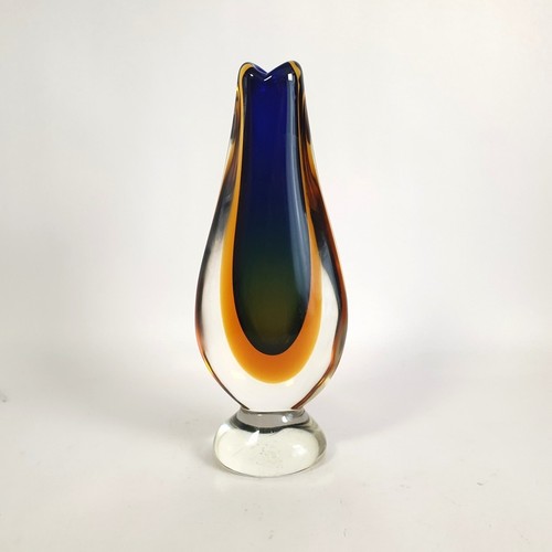 Vaso sommerso murano anni - vaso,