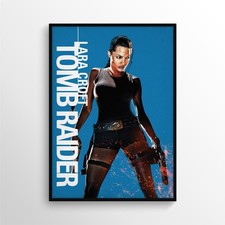 2001 LARA CROFT: TOMB RAIDER - Stampa poster pellicola - A3 A4 A5 Arredamento casa