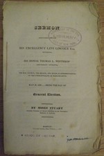 Moses Stuart ELECTION DAY