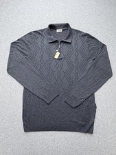 Brioni Sweater Mens XL Gray