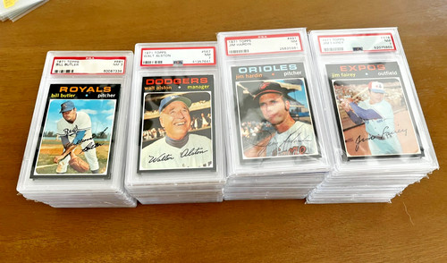 Carte baseball topps - baseball, 1971