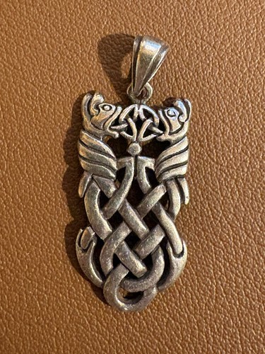 Double dragon celtic knot - double,