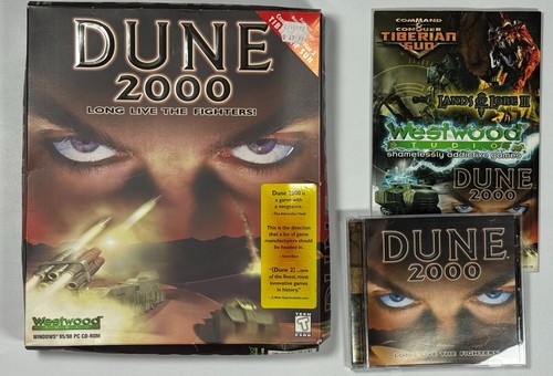 Dune 2000 rom video - dune, cd-rom