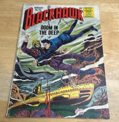 Blackhawk 1956 copertina - blackhawk, 1956-