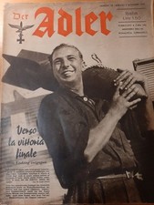 Lotto 3 Riviste DER ADLER - N 18, SET 1941 -N. 24 DIC1942 E N.9 MAG1942