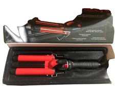 PIASTRA TRIFERRO PROFESSIONALE MUSTER CERBERO BOCCOLI E ONDE 210°C Ø28MM SALONE