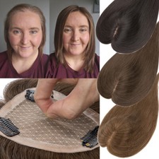 Clip in Top Topper 100% Remy