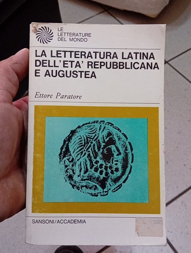 Letteratura latina - la,