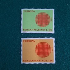 SAN MARINO 1970 - EUROPA CEPT