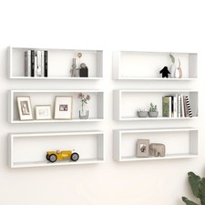 2/4/6x Mensole da Parete a Cubo Misure/Colori Diversi vidaXL