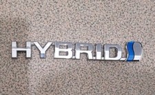 Logo Emblema Dell'Ala Destra O Sinistra HIBRID TOYOTA RAV4 XA40 Yaris