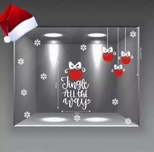 vetrofanie natalizie adesivi