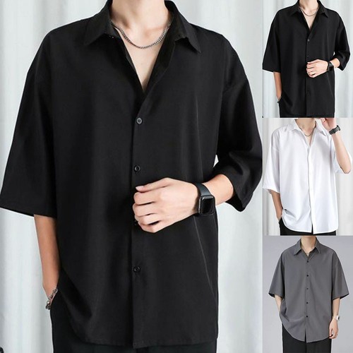 Camicia uomo seta ghiaccio
