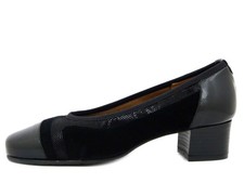 Décolleté in Pelle Lucida e