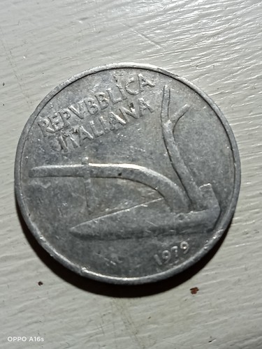 Moneta lire del - lire, 1979