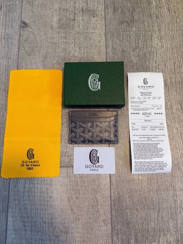 Goyard saint sulpice card - goyard,
