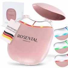 Rosental Organics EMS Gua Sha Massaggiatore Viso - LED Blu, Verde e Luce Rossa