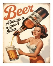 Vintage birra arte - da, parete