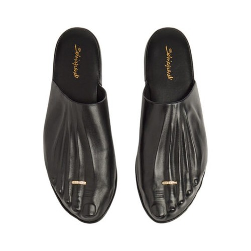 Pantofole schiaparelli trompe - schiaparelli,