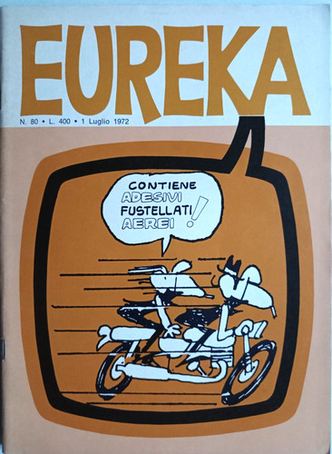 Eureka 1972 con - 1972, adesivi