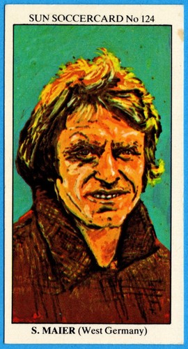 1978 the sun soccercards - the,