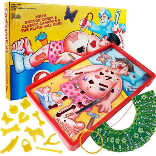 Gioco operazione tavolo - operazione, 2-4