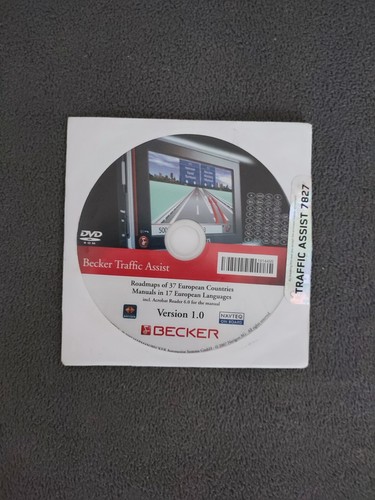 Dvd navigazione becker traffic - becker,