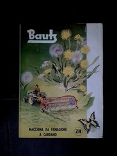 BAUTZ MACCHINA DA FIENAGIONE  CARDANO trattori brochure originale Farm Forniture