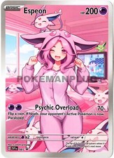Carta Pokemon Espeon Girl Non
