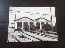 RIMESSA LOCOMOTIVE ELETTRICHE FIRENZE SANTA MARIA NOVELLA 1928 EPOCA FERROVIA 