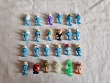 SERIE COMPLETA LIDL 24 STIKEEZ PUFFI SMURF VIAGGIO NELLA FORESTA SEGRETA  2017