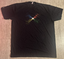 T-shirt American Apparel Google Nexus One Android 2010 nera cotone pettinato taglia 2XL