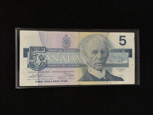 Banconota dollari - 5,