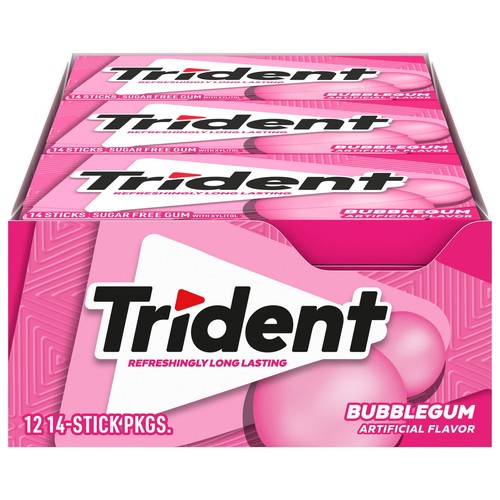 Trident bubblegum gomma senza - bubblegum,