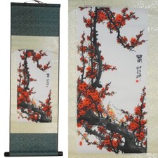 Dipinto cinese con fiori di