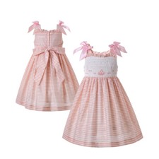 Abito smock spagnolo ragazza a