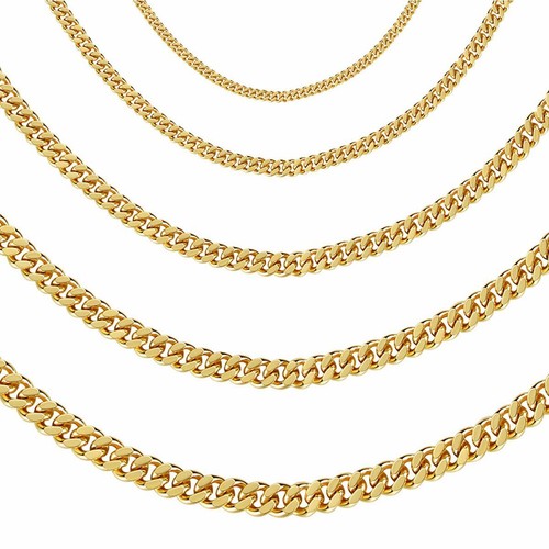 Collana placcato oro catena - collana,