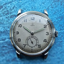 Orologio da uomo vintage Omega stile militare automatico bumper ref 2398...