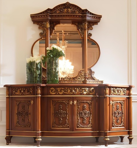 Comò credenza specchio set - credenza,