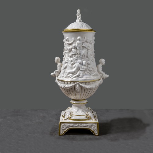 Vaso capodimonte ceramica - vaso,