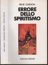 libri GUENON Errore dello