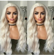 Parrucca biondo platino -