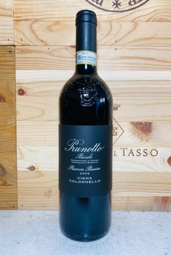 2009 prunotto barolo riserva - barolo,