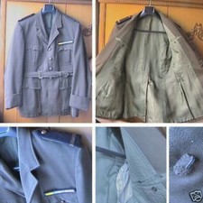 GIACCA PESANTE APPARTENUTA AD UN  MARESCIALLO DELLA POLIZIA FRANCESE ANNI 40/50