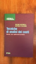 Tecniche di analisi dei costi