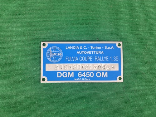 Lancia fulvia coupe 3s - fulvia, coupe'