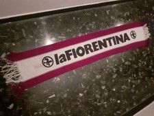 SCIARPA SCARF VINTAGE '80 FOOTBALL CALCIO FIORENTINA. PANNO DELL'EPOCA