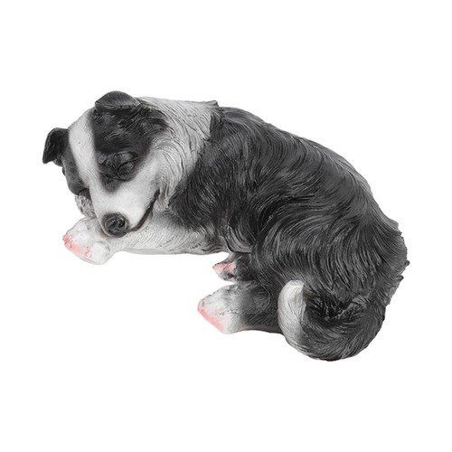Border collie statue - border, figurine